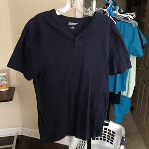 Mens Arizona Button-Down V Neck M